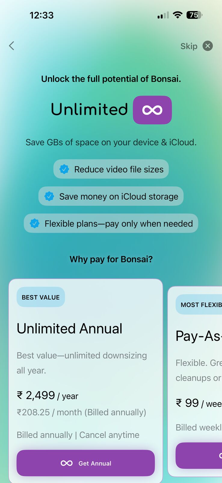 Bonsai Screenshot